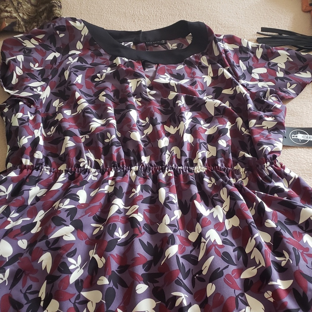 Knee length keyhole dress